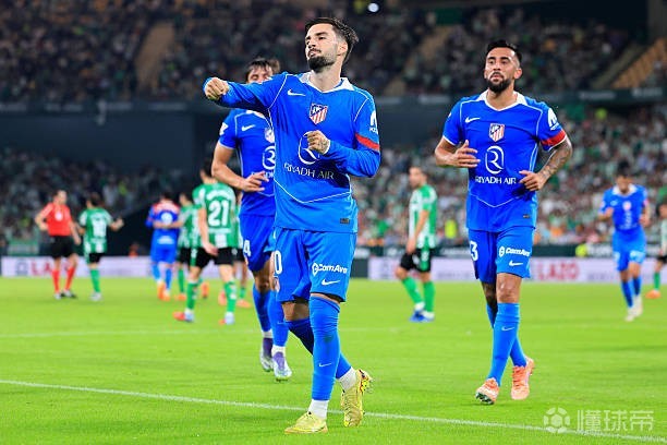 马竞前锋连续破门，升至射手榜第一