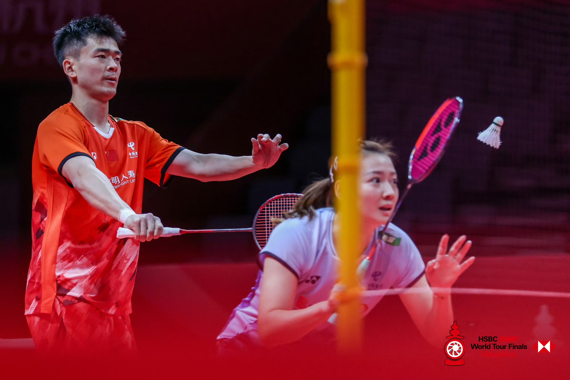 法国羽毛球队力克日本羽毛球队，马琳关键制胜