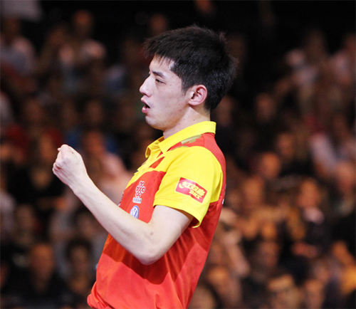 雷速体育比分直播-比利时乒乓球队鏖战奥地利乒乓球队，张继科送出助攻